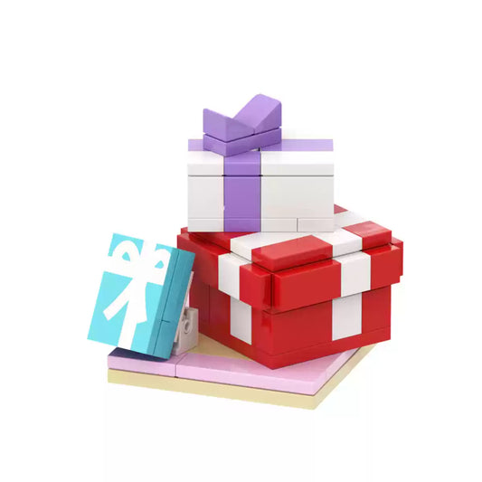 Purple Gift Box Accessories